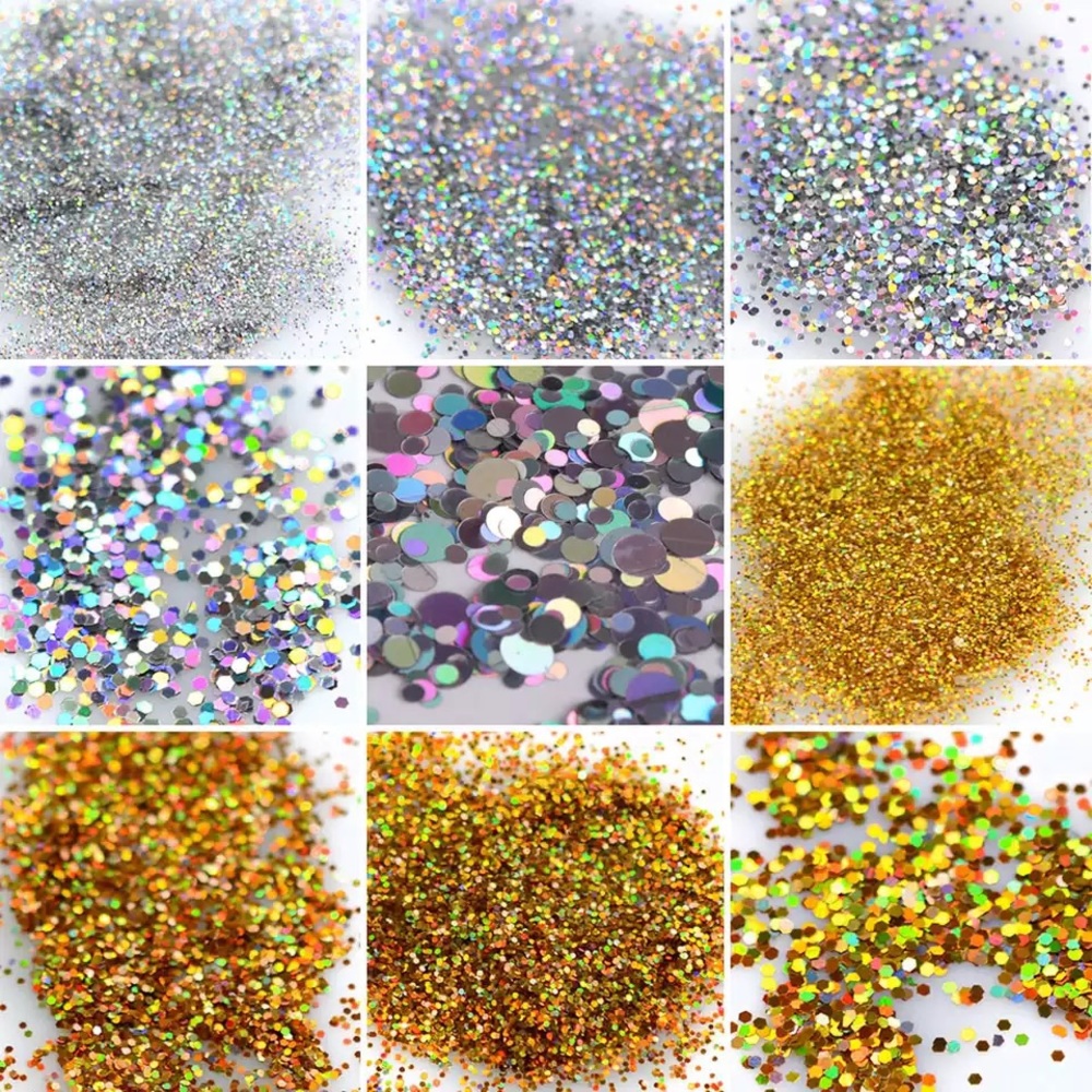 1 Case Glitter Powder Nail Decoration - Picture 3 of 5